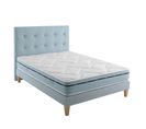 Ensemble Matelas Mousse Accueil Mémoire De Forme, Sommier, Pieds Songe 500 Soutien Ferme 140 X 210