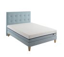 Ensemble Matelas Mousse Accueil Mémoire De Forme, Sommier, Pieds Songe 600 Soutien Ferme 180 X 200