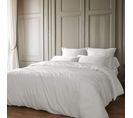 Parure De Lit En Bambou Blanc 260x240 Cm