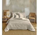 Parure De Lit Percale Unie 240x220 Lin