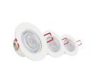 Lot De 3 Spots Encastrable LED Intégrés - Dimmable Et Orientable - Cons. 5w (eq. 50w) - 345 Lumens -