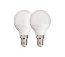 Lot De 2 Ampoules LED P45 - Culot E14 - Classique