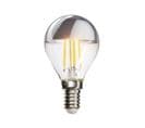 Ampoule LED (p45) Silver, Culot E14, 3,8w Cons. (30w Eq.), 350 Lumens, Lumière Blanc Chaud