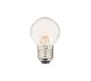 Ampoule LED Filament P45, Culot E27, 6,5w Cons. (60w Eq.), 2700k Blanc Chaud