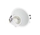 Spot Gu10 50w 2700k Rond Profond Blanc Ip20