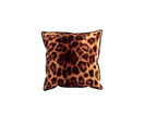 Coussin Velvet Printed Leopard