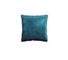 Coussin Velvet Bleu Paon