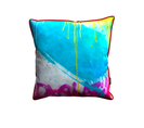 Coussin Velvet Streetart Flashback