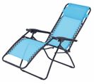 Fauteuil Relax De Jardin - O'colors - Multi Positions - Bleu