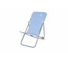 Lot De 2 Chiliennes De Jardin Pliables - 4 Positions - O'sun - Bleu - Dimensions : 96 X 55 X 98 Cm