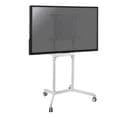 Chariot Écran TV 37''-70'' Compatible Samsung Flip® Et Microsoft Surface Hub® 2s, Blanc