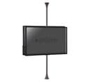 Support Sol-plafond Pour 2 Écrans TV Back To Back 32'' - 75'' - Vesa 600x400