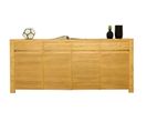 Buffet 4 Portes et 4 Tiroirs "goa" 195cm Naturel