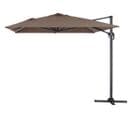 Parasol Jardin Déporté Alu "sun 4" - Rectangle - 3 X 4 M - Taupe