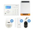 Kit Alarme Gsm 06 Avec Sirène Solaire