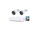 Kit Vidéosurveillance Ip 2 Caméras Kit-2-fn8108h-s41-hdd