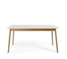 Skoll - Table À Manger Extensible 150-200x80cm - Couleur - Blanc