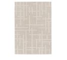 Plano - Tapis Contemporain Beige - Couleur - Beige, Dimensions - 120x170 Cm