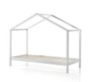 Alapi - Lit Enfant Cabane En Bois 90x200cm - Couleur - Blanc