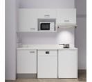 Kitchenette K55l - 180 Cm - Blanc - Snova - Évier à Gauche