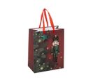 Lot De 6 Sacs Cadeaux Casse-noisette Petit Modèle Rouge Et Vert