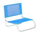 Siege Plage En Aluminium Basic Bleu Celeste