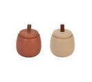 Bougie Parfumée Pot En Céramique Top (lot De 2)