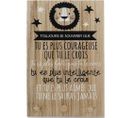 Plaque Murale Citation Pour Enfant Fille