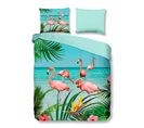 Parure De Lit Flamant Tropical-140x200