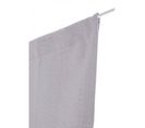 Vitrage Occultant 80 X 160 Cm Passe Tringle Uni Gris Galet