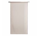 Vitrage 60 X 110 Cm Passe Tringle Nude Taupe