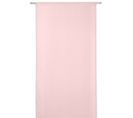 Vitrage 80 X 160 Cm Passe Tringle Effet Naturel Rose Blush