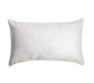 Housse De Coussin 30 X 50 Cm Suédine Uni Gris Clair