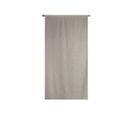 Vitrage Occultant Thermique 80 X 160 Cm Passe Tringle Chambray Gris