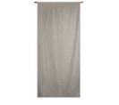 Vitrage Occultant Thermique 70 X 210 Cm Passe Tringle Chambray Gris