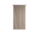 Vitrage Occultant Thermique 80 X 160 Cm Passe Tringle Chambray Taupe