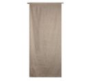 Vitrage Occultant Thermique 90 X 210 Cm Passe Tringle Chambray Taupe