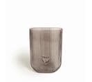 Vase Verre 16,7 X 23,4 Cm Style Nordique Uni Taupe