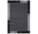 Tapis Chambre 80x150 Tissé Gris Rectangle Motif Simple Zaquo