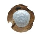 Bol En Racine De Teck Et Nacre - Teak Bowl /m