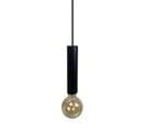 Suspension Lumineuse Ajustable Et Cylindrique Métal Noir - Tigi 4942