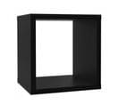 Etagère Cube 1 Casier Noir Mat - Classico