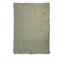 Tapis Rectangulaire Sherpa Vert Kaki 100 X 133 Cm - Nuage 2288