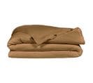 Housse De Couette Gaze De Coton Double 220 X 240 Cm Camel - Pepa 3