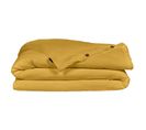 Housse De Couette Gaze De Coton Double 220 X 240 Cm Jaune - Pepa 3