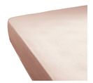 Drap Housse 90 X 190 X 30 Cm Double Gaze De Coton Rose - Pepa 1