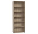 Bibliothèque / Étagère H. 198 X L. 74 Cm Décor Chêne Sonoma - Maria