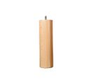 Pied De Lit Cylindrique En Bois Hauteur 20 Cm (vendu à L'unité)