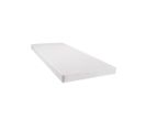 Sommier Tapissier Capucine 80x200 Cm Ep. 13 Cm Blanc (pieds Non Inclus)