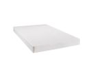 Sommier Tapissier Constantine 140x190 Cm Ep. 18 Cm Blanc (pieds Non Inclus)